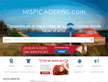 Tablet Screenshot of mispicaderos.com